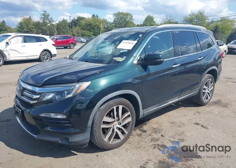 2017 Honda Pilot Touring из США, поврежденный, VIN 5FNYF6H97HB019729
